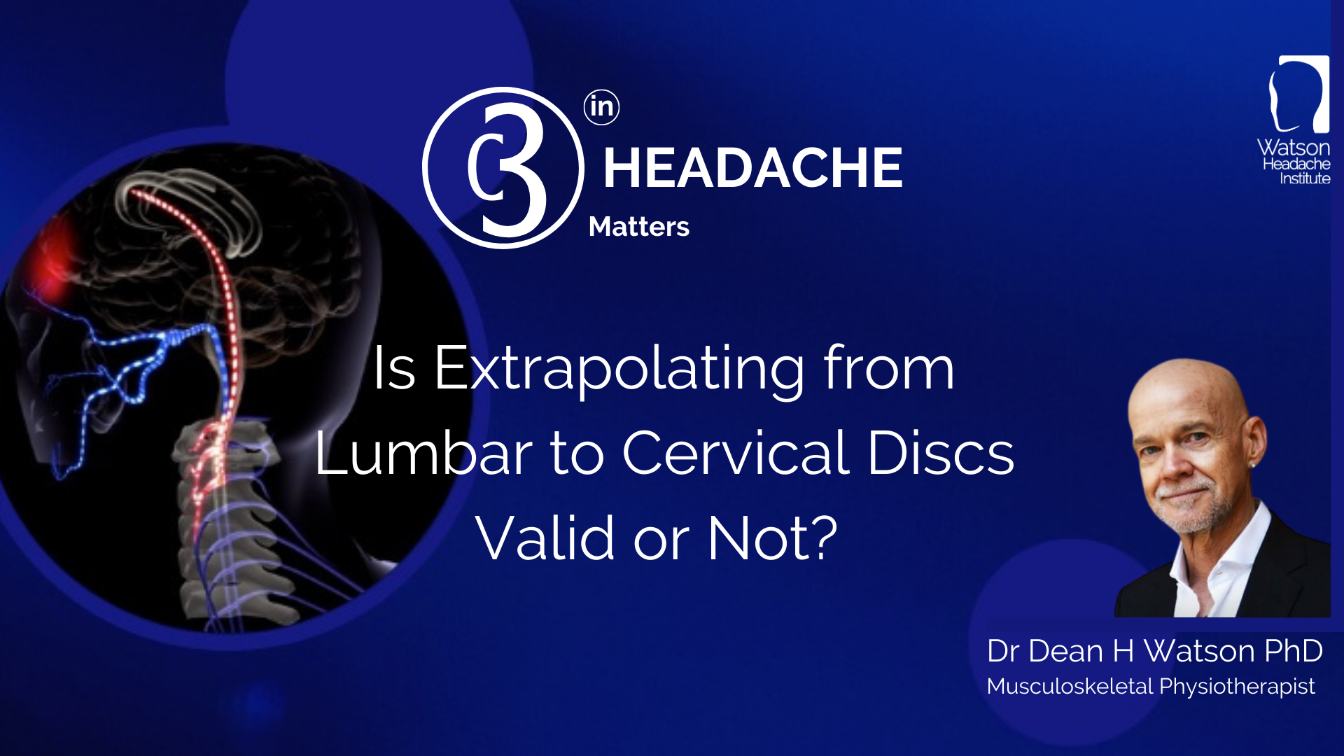 Is Extrapolating from Lumbar to Cervical Discs Valid or Not?