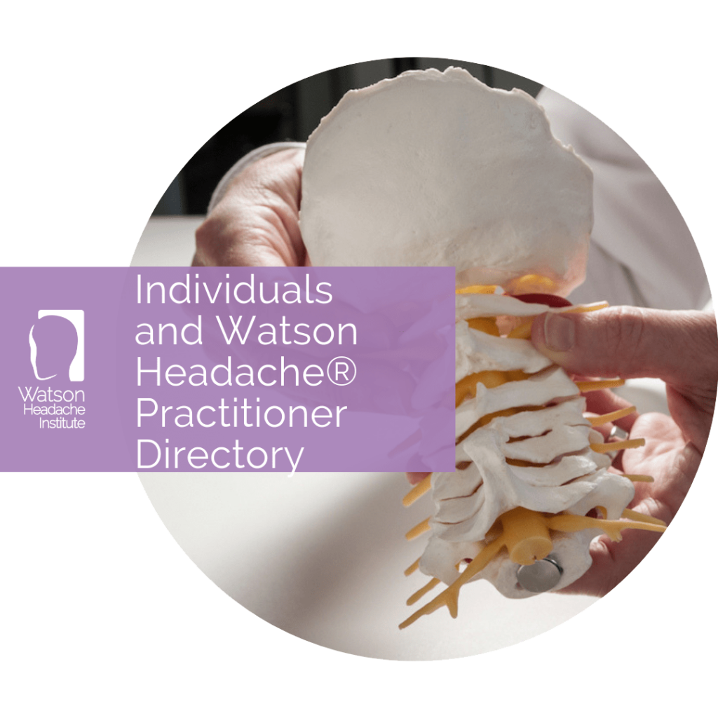 Individuals and Watson Headache Practitioner Directory